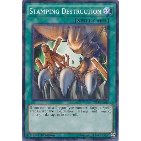 Image for Stamping Destruction (Shatterfoil) (BP03-EN142) (BP03) - YuGiOh