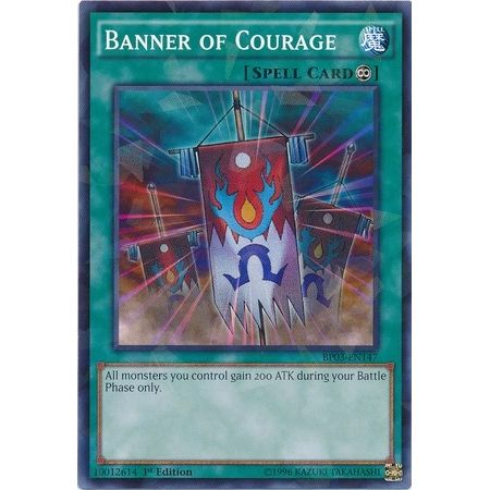 Image for Banner of Courage (Shatterfoil) (BP03-EN147) (BP03) - YuGiOh