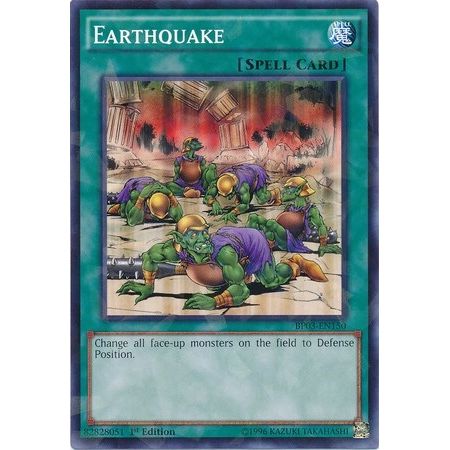 Image for Earthquake (Shatterfoil) (BP03-EN150) (BP03) - YuGiOh