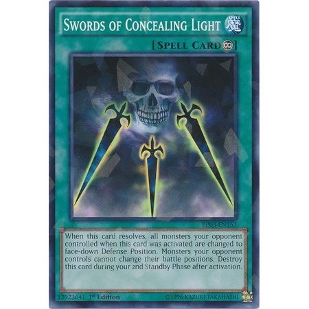 Image for Swords of Concealing Light (Shatterfoil) (BP03-EN151) (BP03) - YuGiOh