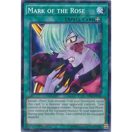 Image for Mark of the Rose (Shatterfoil) (BP03-EN160) (BP03) - YuGiOh