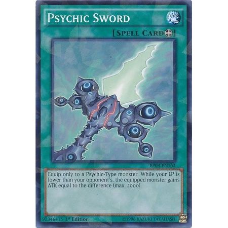 Image for Psychic Sword (Shatterfoil) (BP03-EN163) (BP03) - YuGiOh