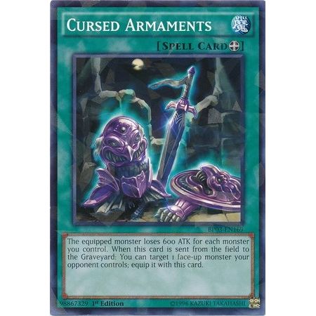 Image for Cursed Armaments (Shatterfoil) (BP03-EN169) (BP03) - YuGiOh