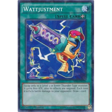 Image for Wattjustment (Shatterfoil) (BP03-EN170) (BP03) - YuGiOh