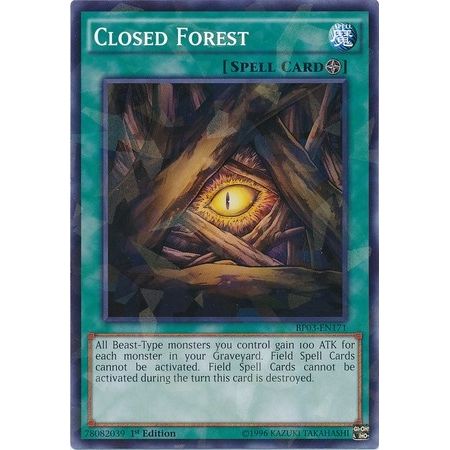 Image for Closed Forest (Shatterfoil) (BP03-EN171) (BP03) - YuGiOh