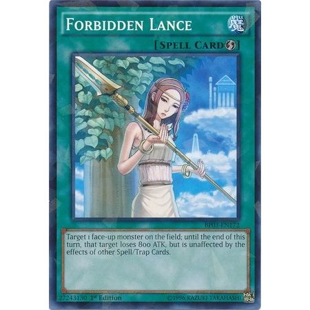 Image for Forbidden Lance (Shatterfoil) (BP03-EN172) (BP03) - YuGiOh
