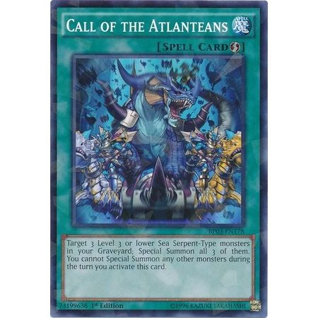 Image for Call of the Atlanteans (Shatterfoil) (BP03-EN178) (BP03) - YuGiOh