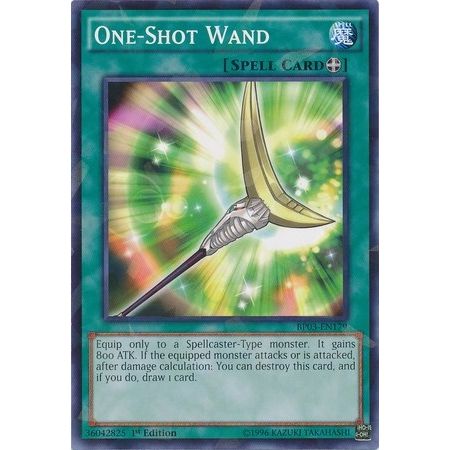 Image for One-Shot Wand (Shatterfoil) (BP03-EN179) (BP03) - YuGiOh