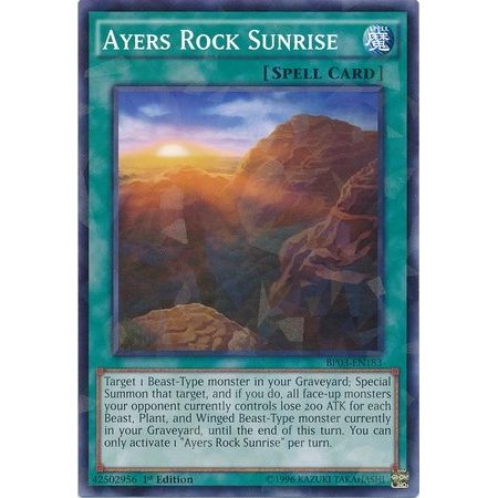 Image for Ayers Rock Sunrise (Shatterfoil) (BP03-EN183) (BP03) - YuGiOh