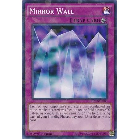 Image for Mirror Wall (Shatterfoil) (BP03-EN188) (BP03) - YuGiOh