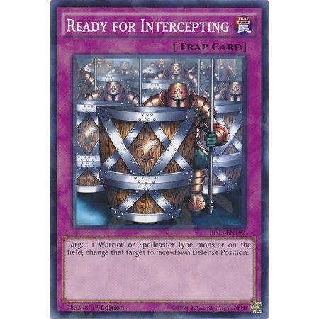 Image for Ready for Intercepting (Shatterfoil) (BP03-EN192) (BP03) - YuGiOh