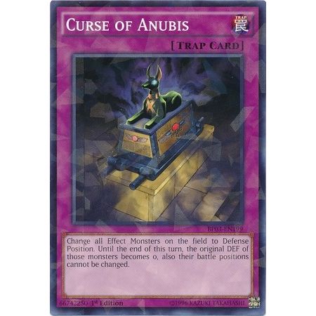 Image for Curse of Anubis (Shatterfoil) (BP03-EN199) (BP03) - YuGiOh