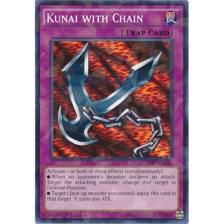 Image for Kunai with Chain (Shatterfoil) (BP03-EN210) (BP03) - YuGiOh