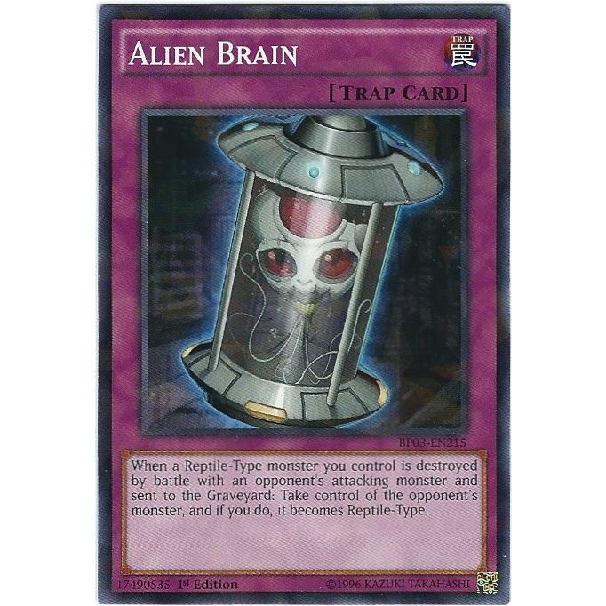 Image for Alien Brain (Shatterfoil) (BP03-EN215) (BP03) - YuGiOh