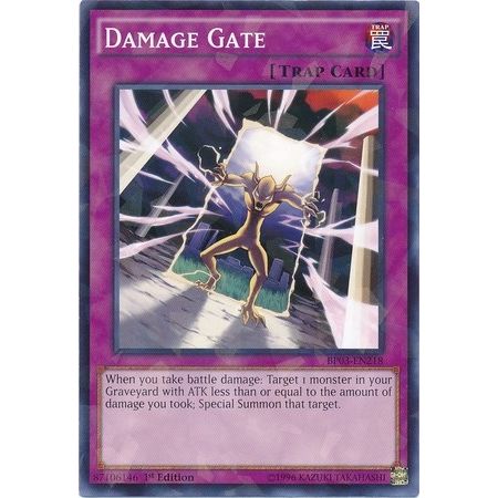 Image for Damage Gate (Shatterfoil) (BP03-EN218) (BP03) - YuGiOh