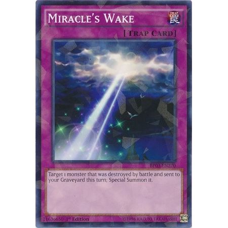 Image for Miracle's Wake (Shatterfoil) (BP03-EN220) (BP03) - YuGiOh