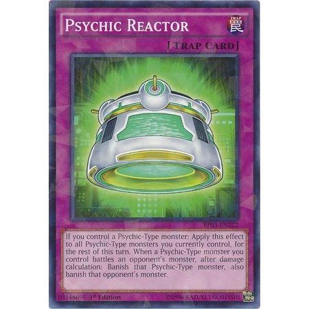Image for Psychic Reactor (Shatterfoil) (BP03-EN222) (BP03) - YuGiOh