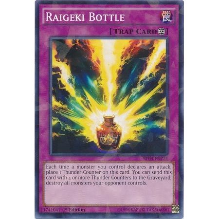 Image for Raigeki Bottle (Shatterfoil) (BP03-EN224) (BP03) - YuGiOh