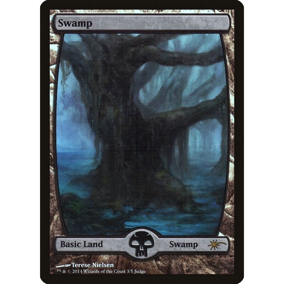 Image for Swamp - Full Art (3) (3) (JDG) - Magic: The Gathering