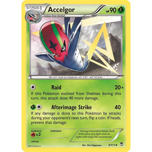 Image for Accelgor (9/111) (FFI) - Pokemon