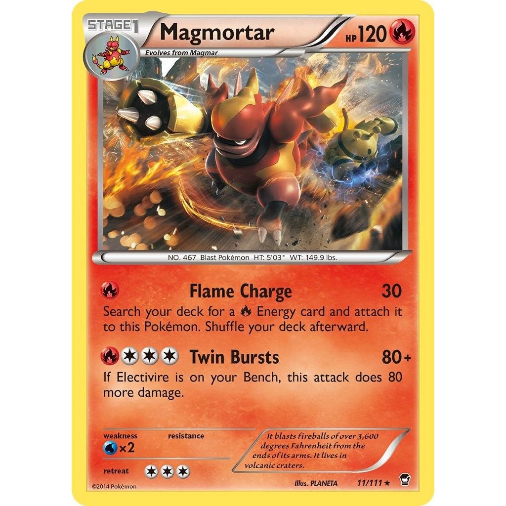 Image for Magmortar (11/111) (FFI) - Pokemon