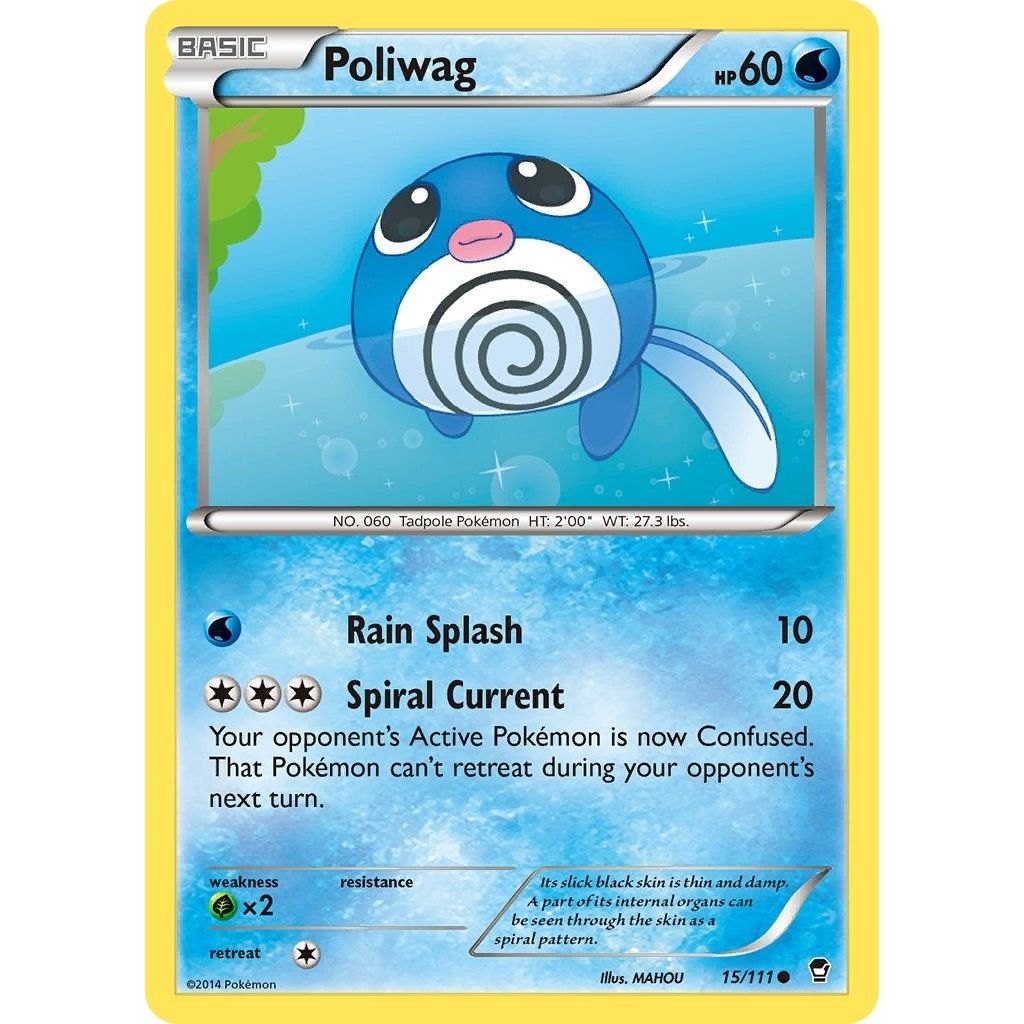 Image for Poliwag (15/111) (FFI) - Pokemon