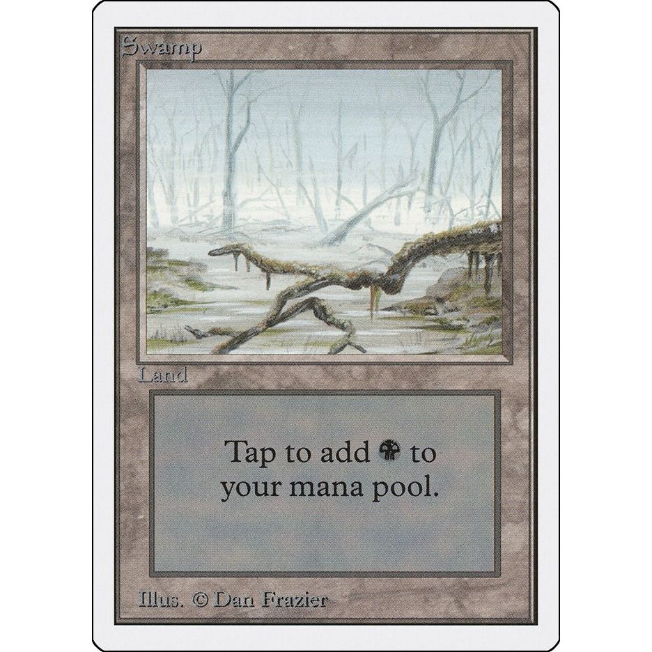 Image for Swamp (A) (2ED) - Magic: The Gathering