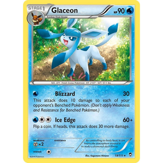Image for Glaceon (19/111) (FFI) - Pokemon