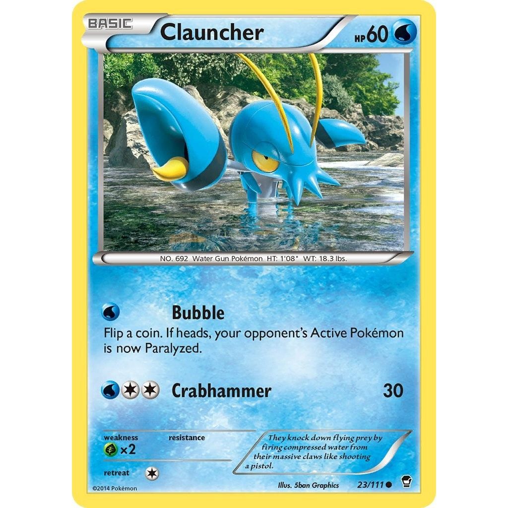 Image for Clauncher (23/111) (FFI) - Pokemon