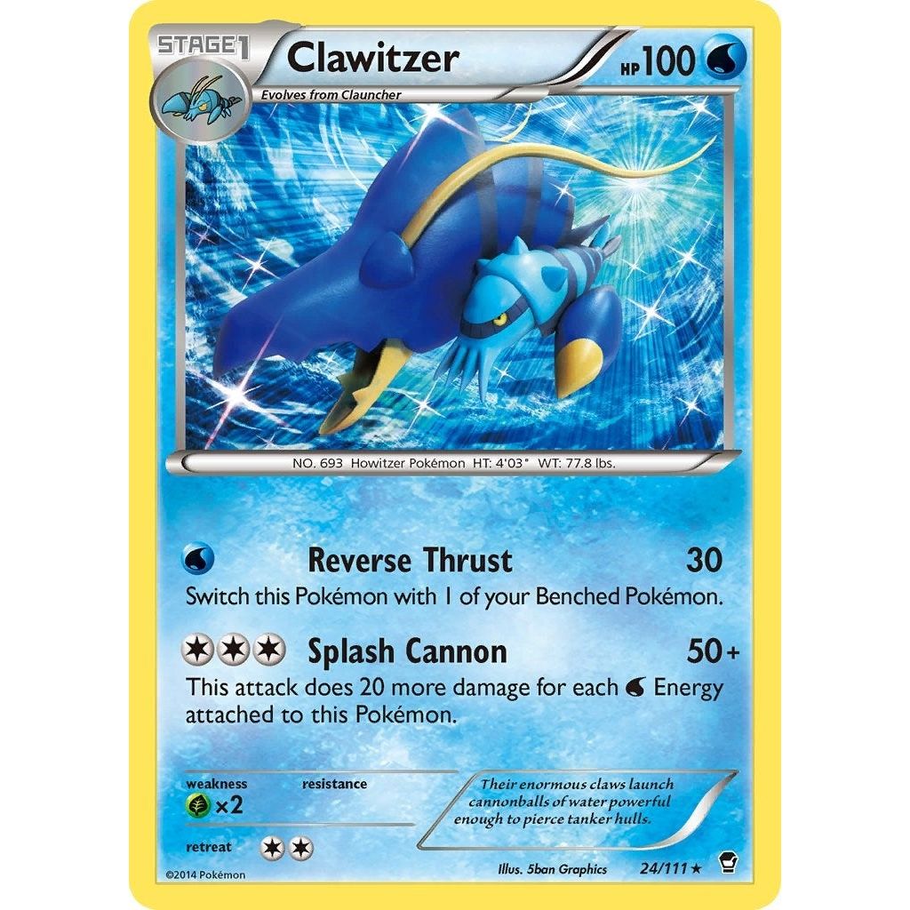 Image for Clawitzer (24/111) (FFI) - Pokemon