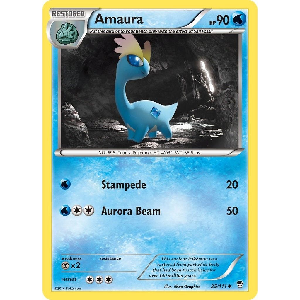 Image for Amaura (25/111) (FFI) - Pokemon