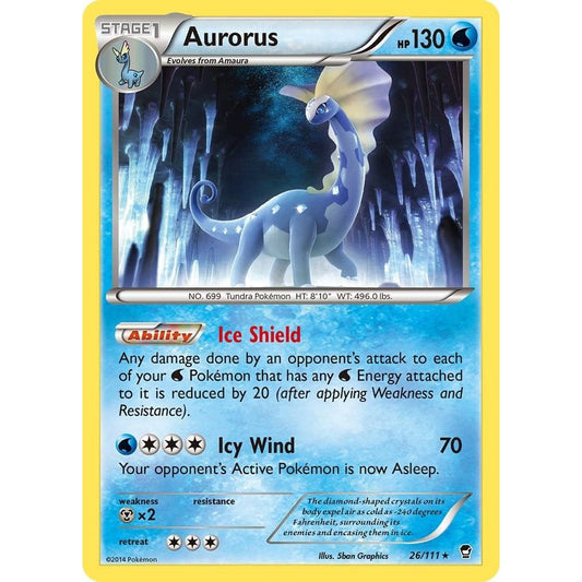 Image for Aurorus (26/111) (FFI) - Pokemon