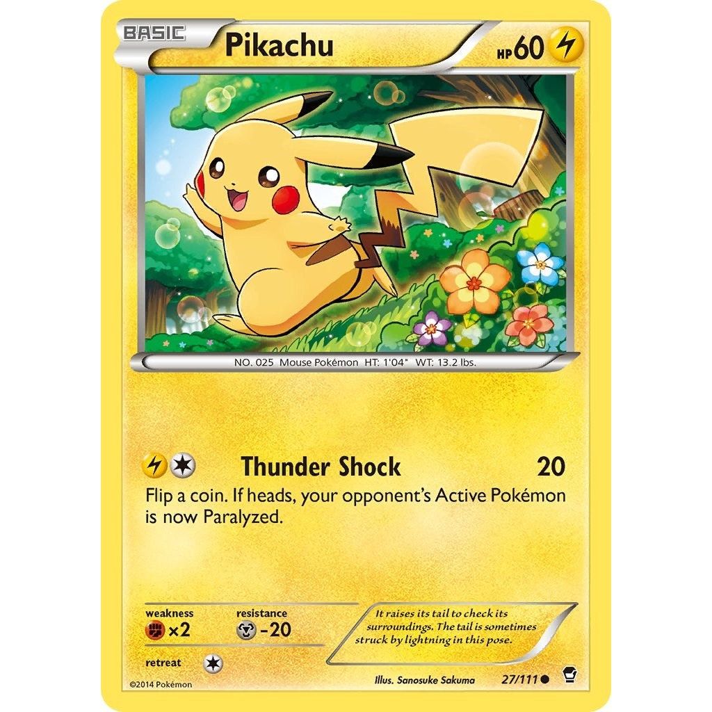 Image for Pikachu (27/111) (FFI) - Pokemon
