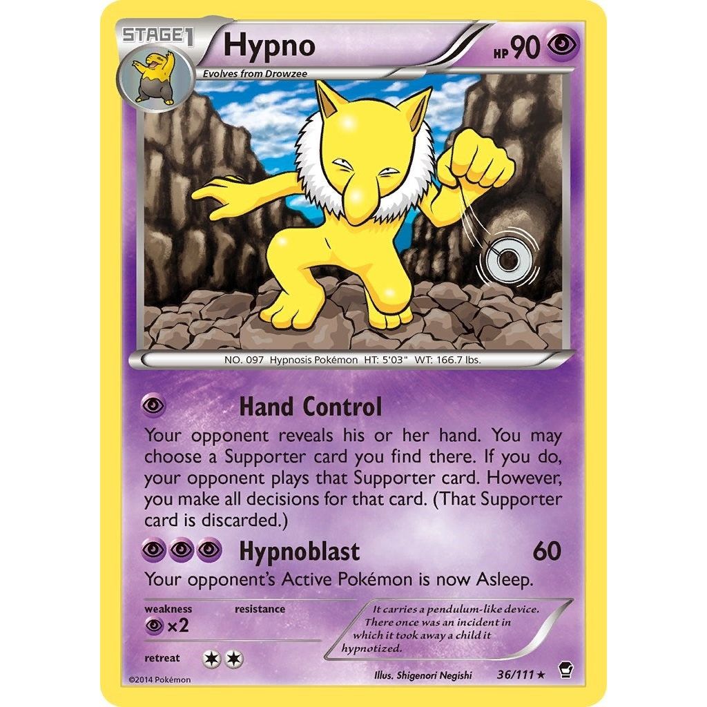 Image for Hypno (36/111) (FFI) - Pokemon