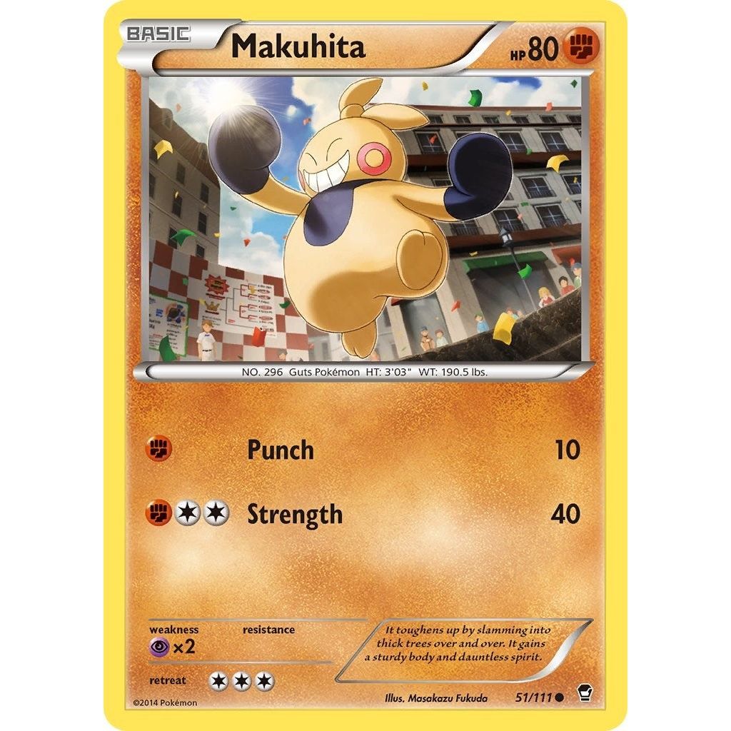 Image for Makuhita (51/111) (FFI) - Pokemon
