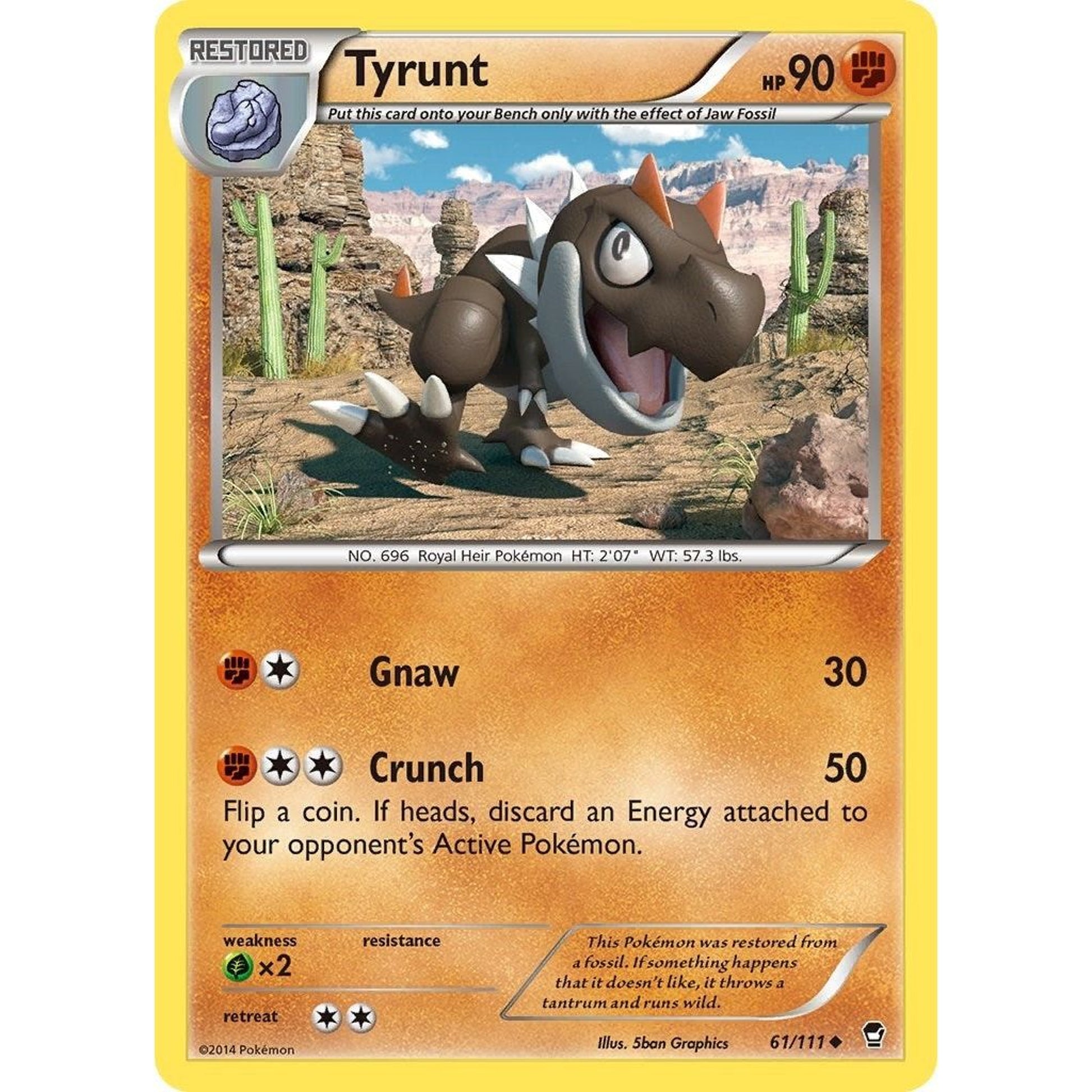 Image for Tyrunt (61/111) (FFI) - Pokemon