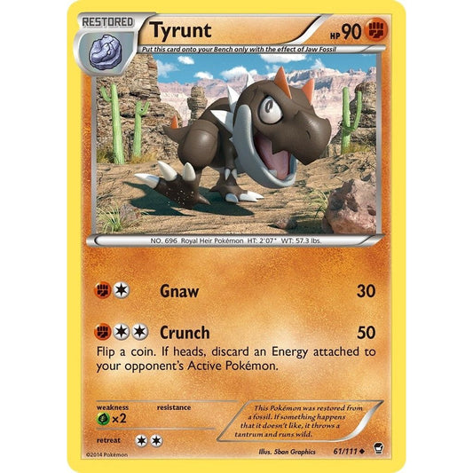 Image for Tyrunt (61/111) (FFI) - Pokemon