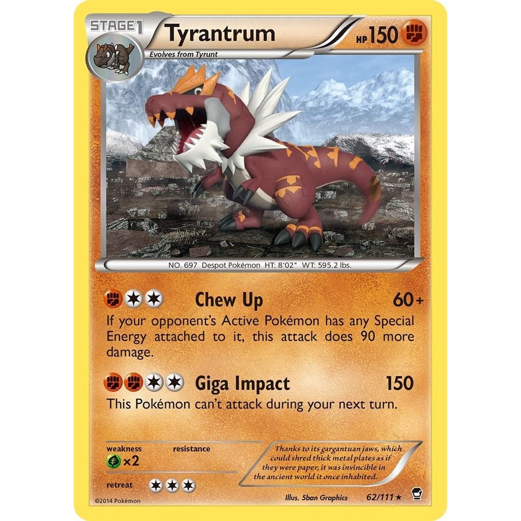 Image for Tyrantrum (62/111) (FFI) - Pokemon