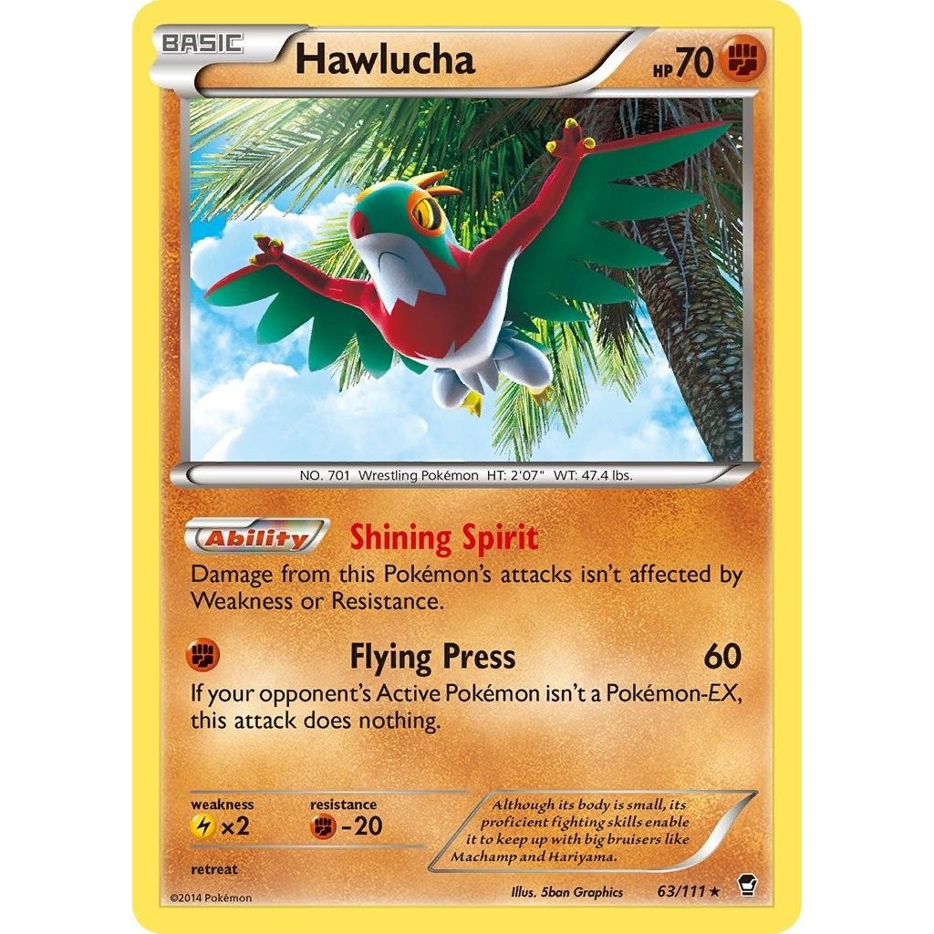 Image for Hawlucha (63/111) (FFI) - Pokemon