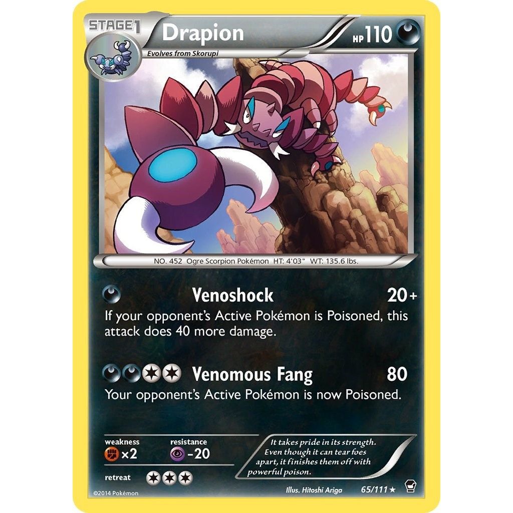 Image for Drapion (65/111) (FFI) - Pokemon