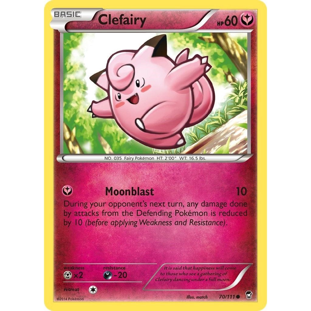 Image for Clefairy (70) (70/111) (FFI) - Pokemon