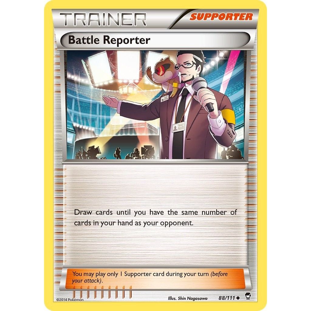 Image for Battle Reporter (88/111) (FFI) - Pokemon
