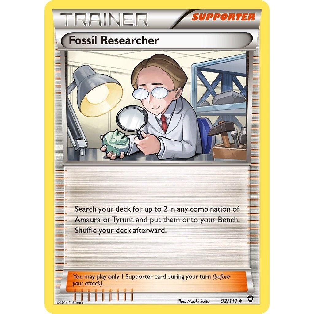 Image for Fossil Researcher (92/111) (FFI) - Pokemon
