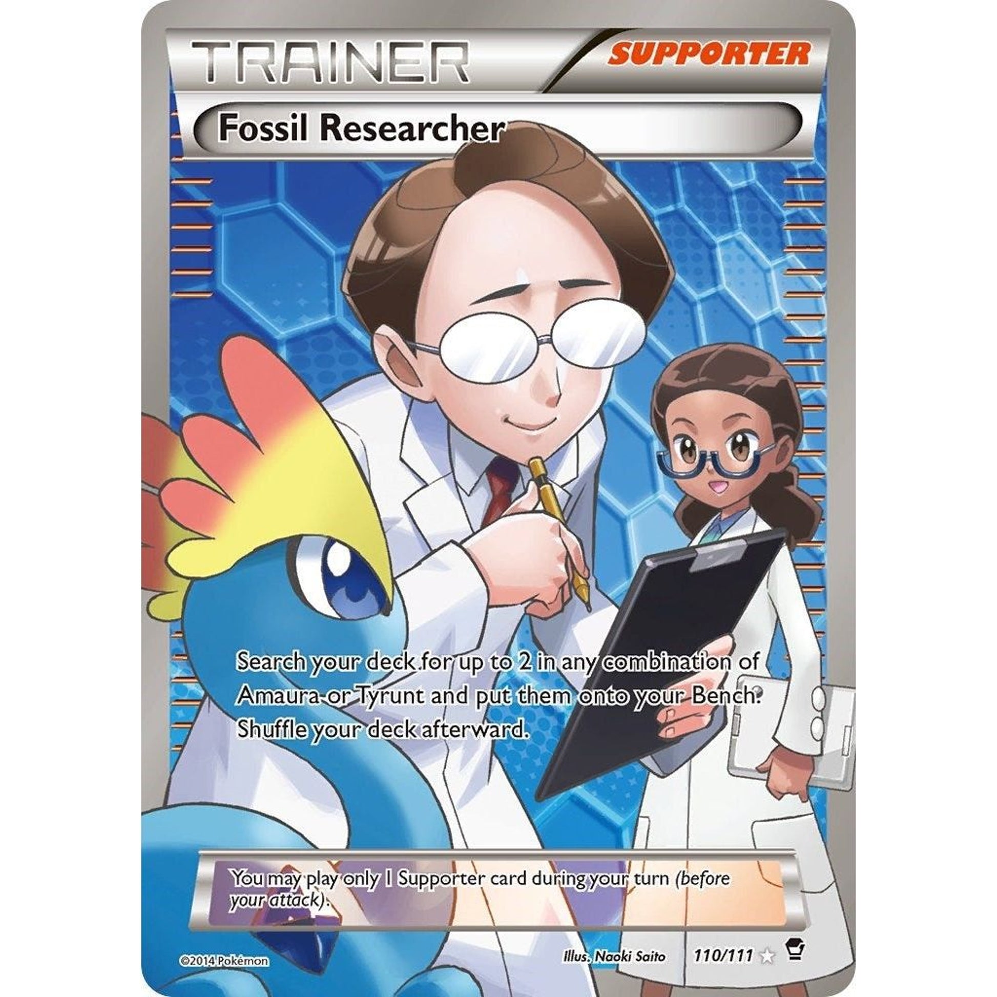 Image for Fossil Researcher (110 Full Art) (110/111) (FFI) - Pokemon