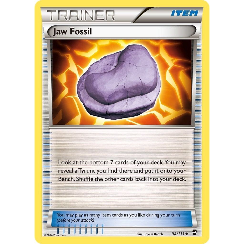 Image for Jaw Fossil (94/111) (FFI) - Pokemon