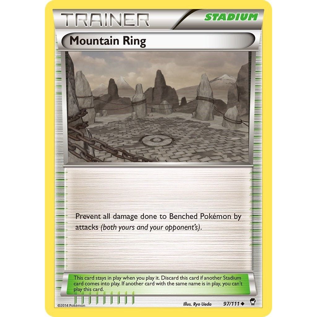 Image for Mountain Ring (97/111) (FFI) - Pokemon