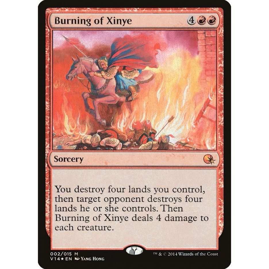 Image for Burning of Xinye (2) (V14) - Magic: The Gathering