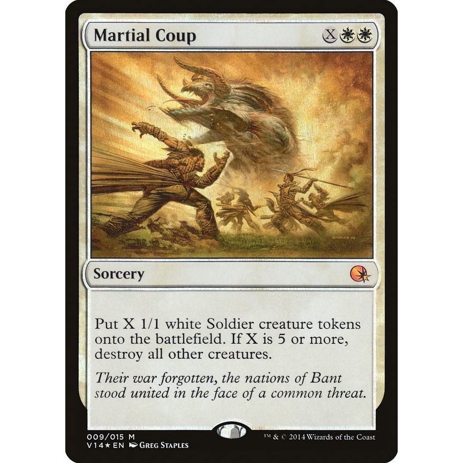 Image for Martial Coup (9) (V14) - Magic: The Gathering