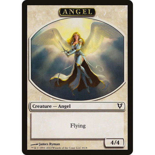 Image for Angel // Demon Double-Sided Token (1 // 5) (AVR) - Magic: The Gathering