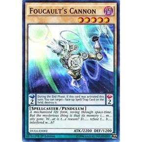 Image for Foucault's Cannon (DUEA-EN002) (DUEA) - YuGiOh